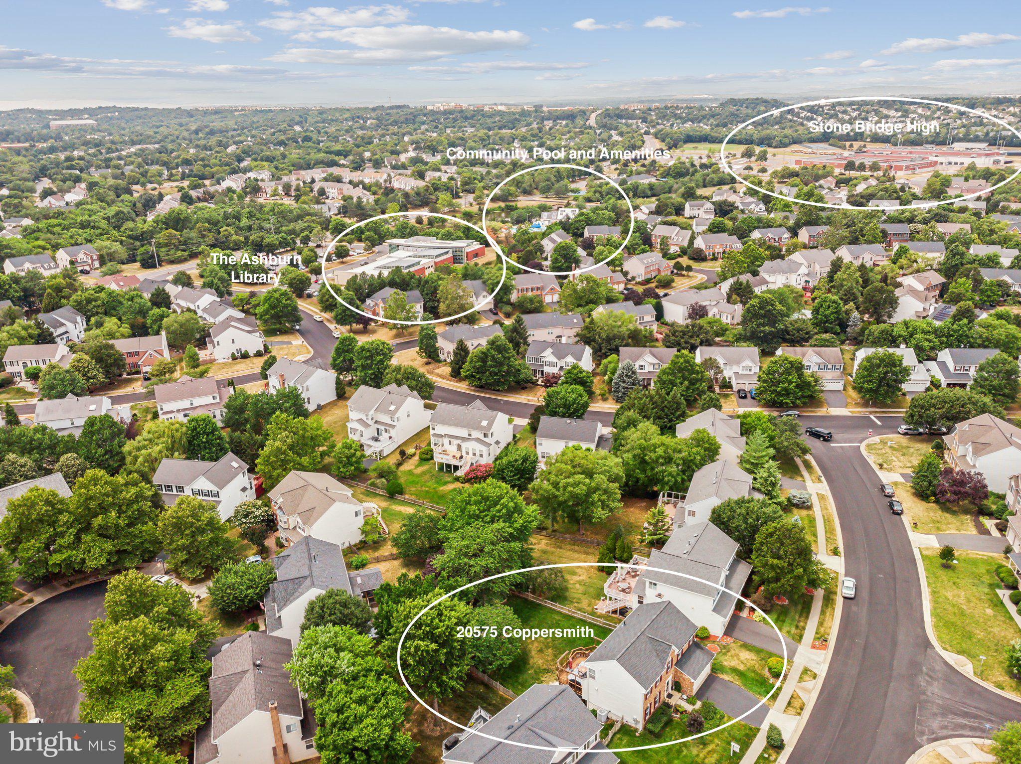 20575 Coppersmith Drive Ashburn, VA 20147 - Photo 3 of 51 Close to amenities - library, pool, school, parks