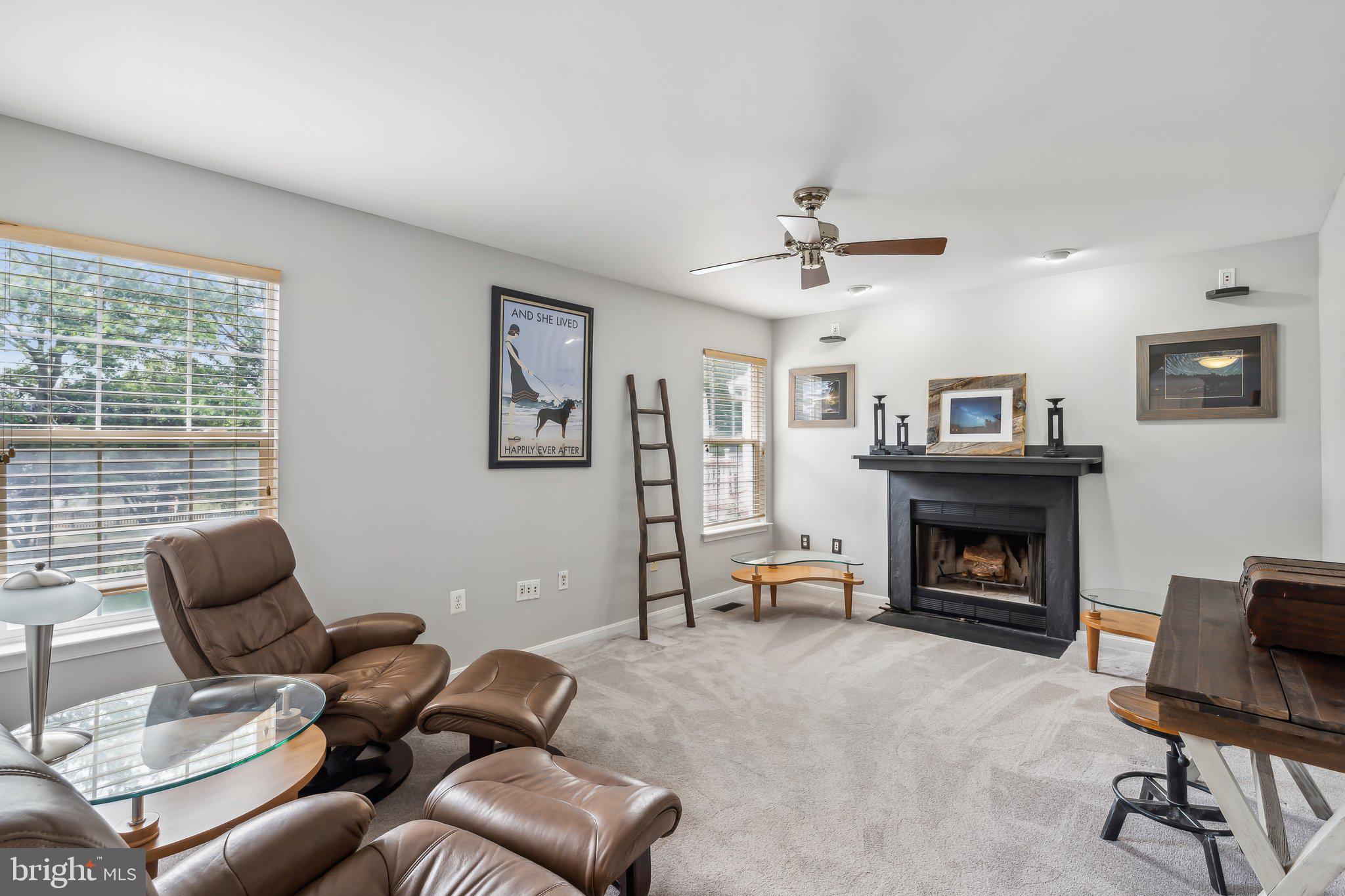 20575 Coppersmith Drive Ashburn, VA 20147 - Photo 7 of 51 Family room - main level with fireplace