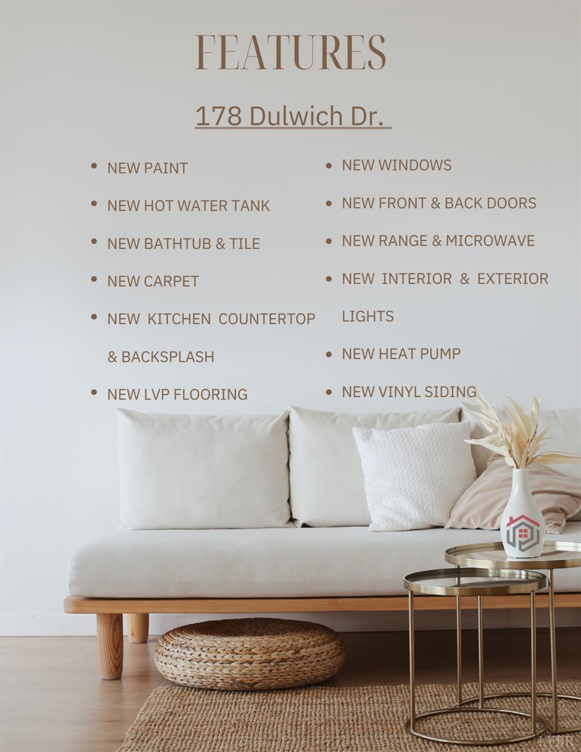 178 Dulwich Drive, Unit 200 Amherst, VA 24521 - Photo 22 of 22 a picture of a book and a table