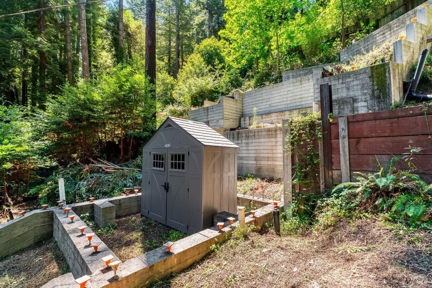 18475 Old Monte Rio Road Guerneville, CA 95446 - Photo 37 of 64 Big storage shed