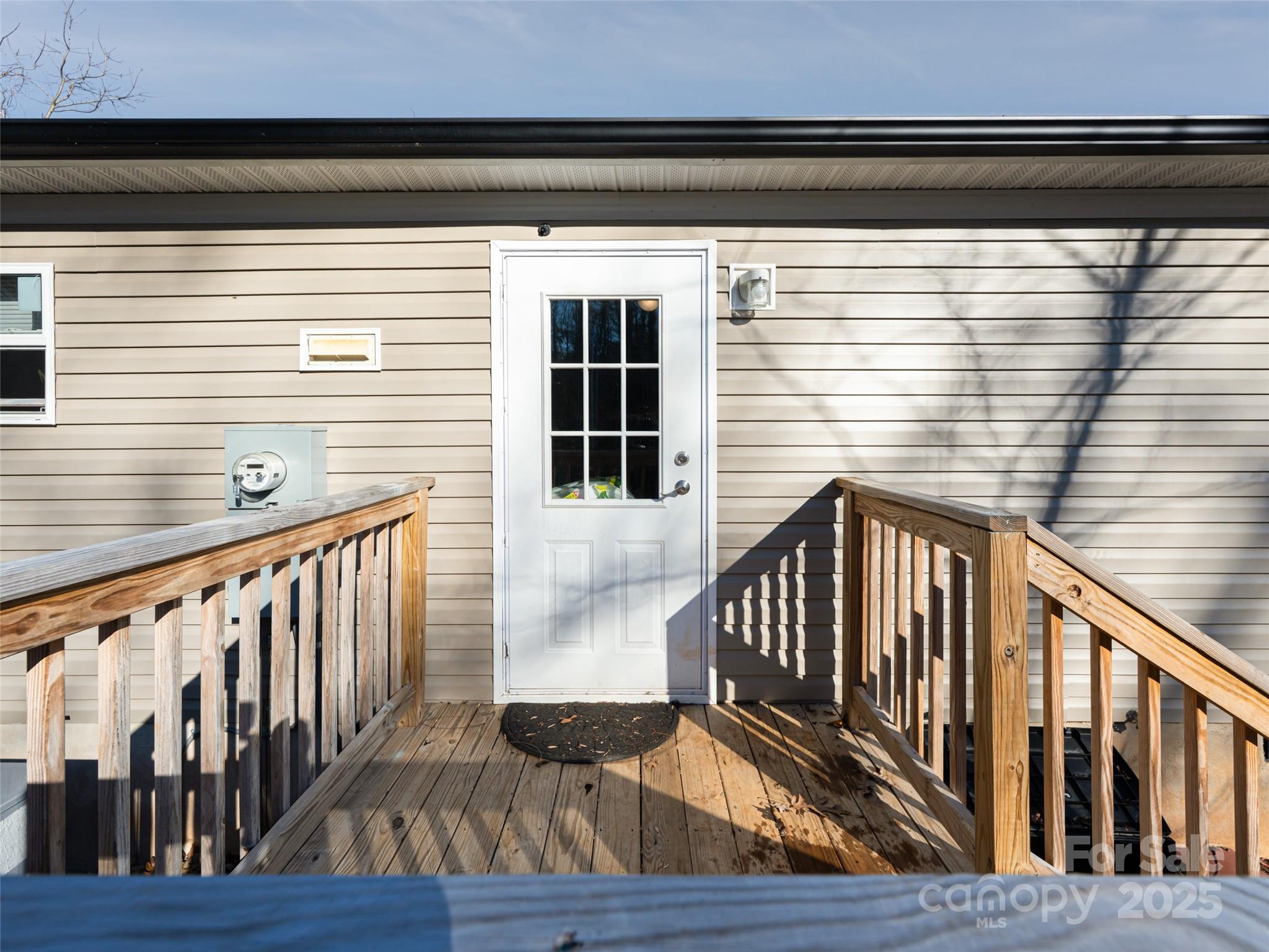 4148 Tallent Road Morganton, NC 28655 - Photo 24 of 30 a view of balcony with wooden floor and stairs