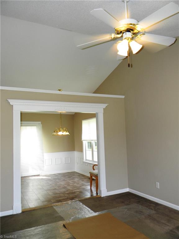 4680 Hampton Road Clemmons, NC 27012 - Photo 7 of 27 View Into Kitchen Area. Pretty Moldings!