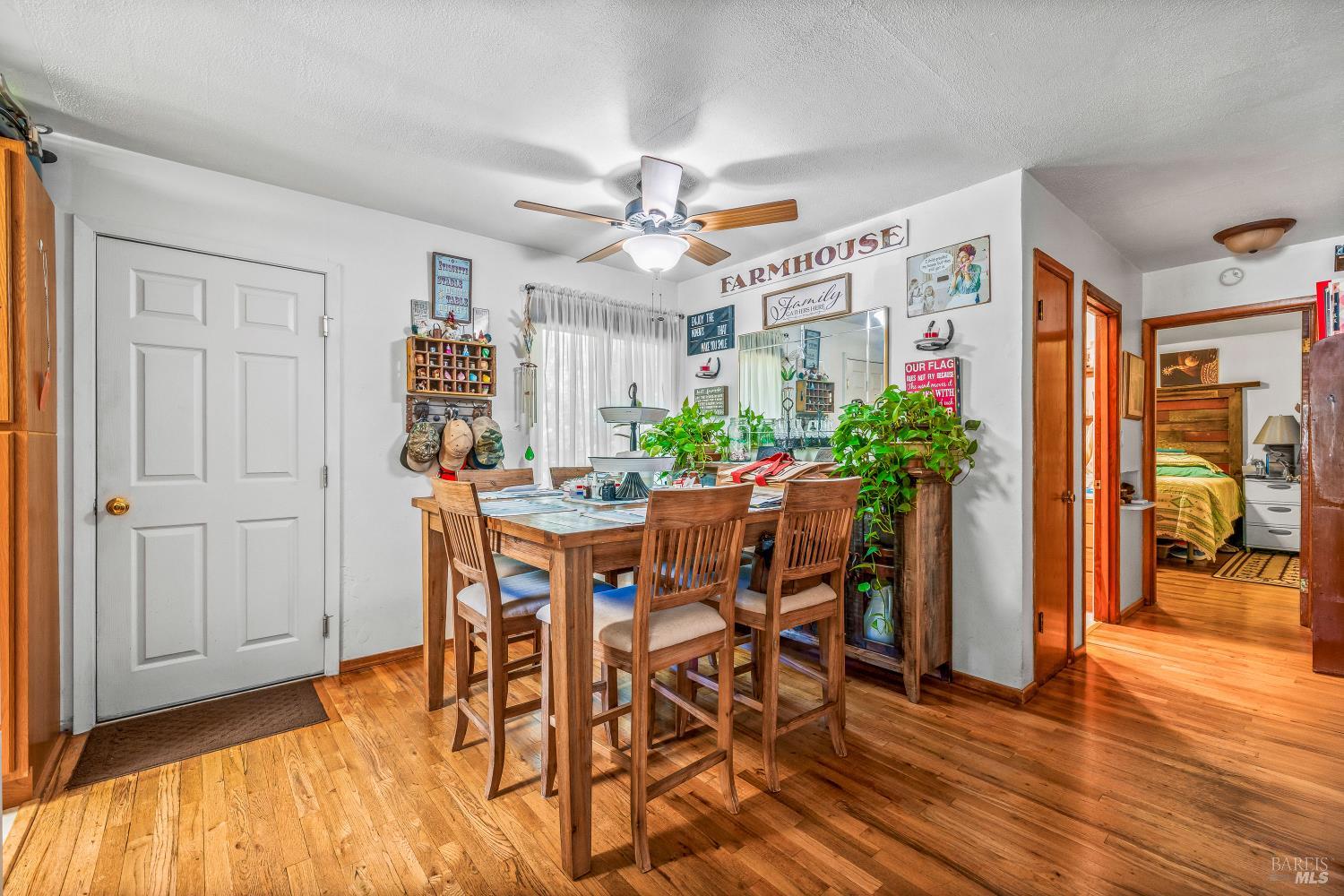 3901 Canyon Road Willits, CA 95490 - Photo 4 of 35 a view of a dining room with furniture and wooden floor