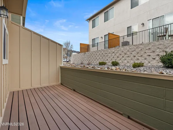 a view of outdoor space and deck