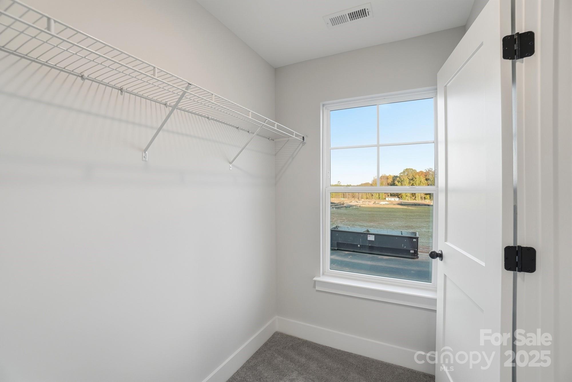 123 Viburnum Road Waxhaw, NC 28173 - Photo 17 of 28 a bathroom with a walk in closet and a window