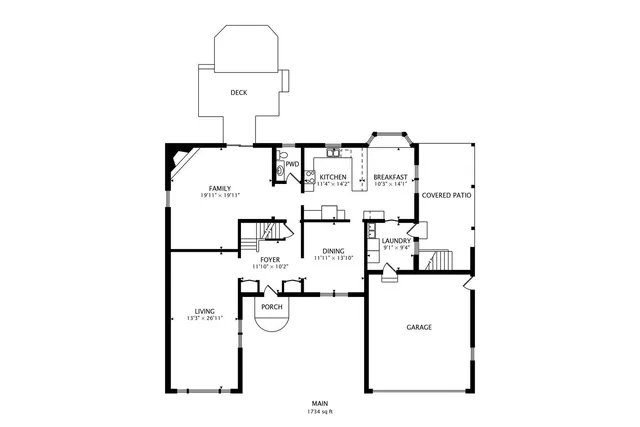 a picture of floor plan