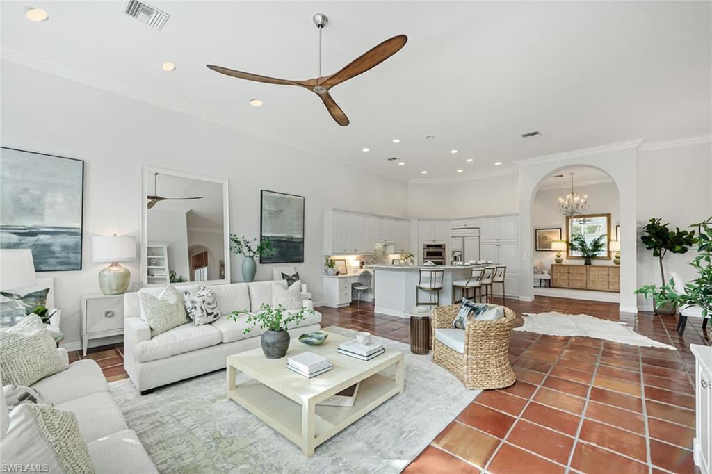 6648 Glen Arbor Way Naples, FL 34119 - Photo 18 of 47 a living room with furniture and a view of living room