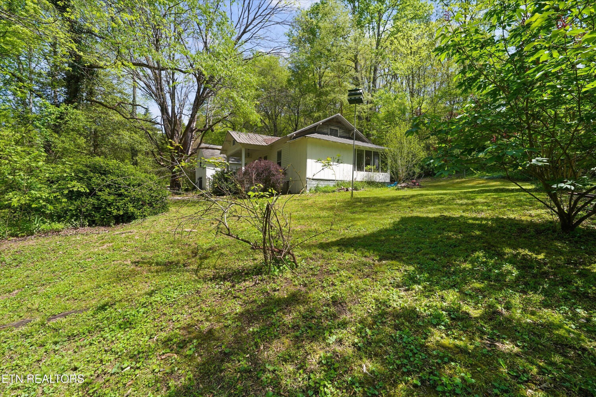 315 Laurel Hollow Road Clinton, TN 37716 - Photo 29 of 40 a front view of a house with a yard