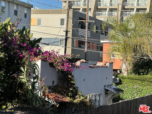 a view of entryway and brick building