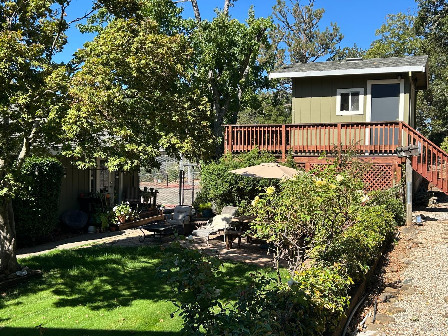271 White Cottage Road South Angwin, CA 94508 - Photo 4 of 30 a front view of a house with a yard