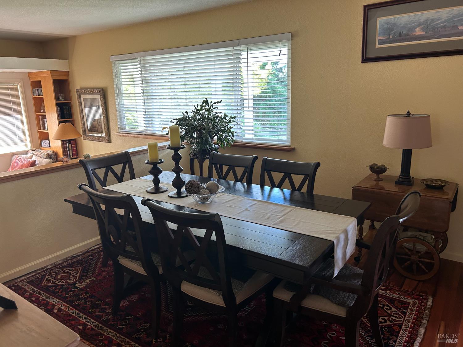 271 White Cottage Road South Angwin, CA 94508 - Photo 10 of 30 a view of a dining room with furniture and window