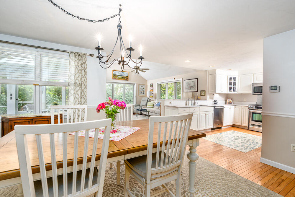 67 Spy Glass Hill Road Barnstable, MA 02675 - Photo 16 of 43 a view of a dining room and livingroom