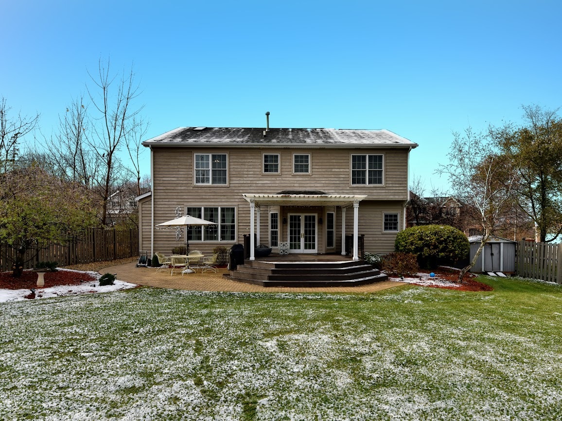 117 Grey Fox Court Streamwood, IL 60107 - Photo 3 of 31 a front view of a house with garden