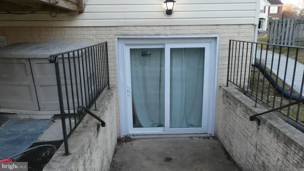 a view of a balcony