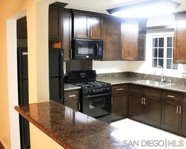 a view interior of the house and kitchen view