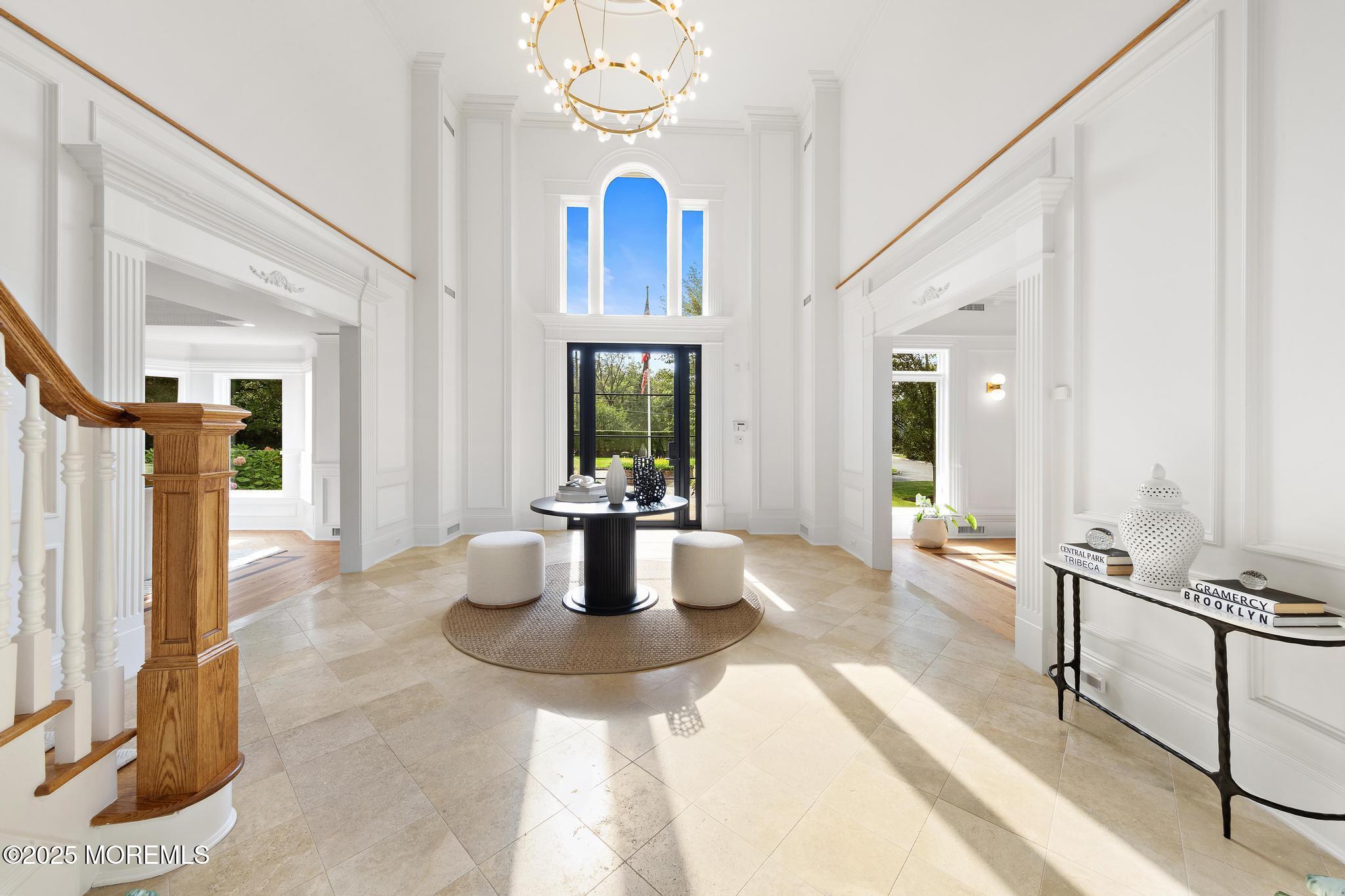 129 Ave Of Two Rivers Rumson, NJ 07760 - Photo 24 of 55 a view of a living room and a chandelier