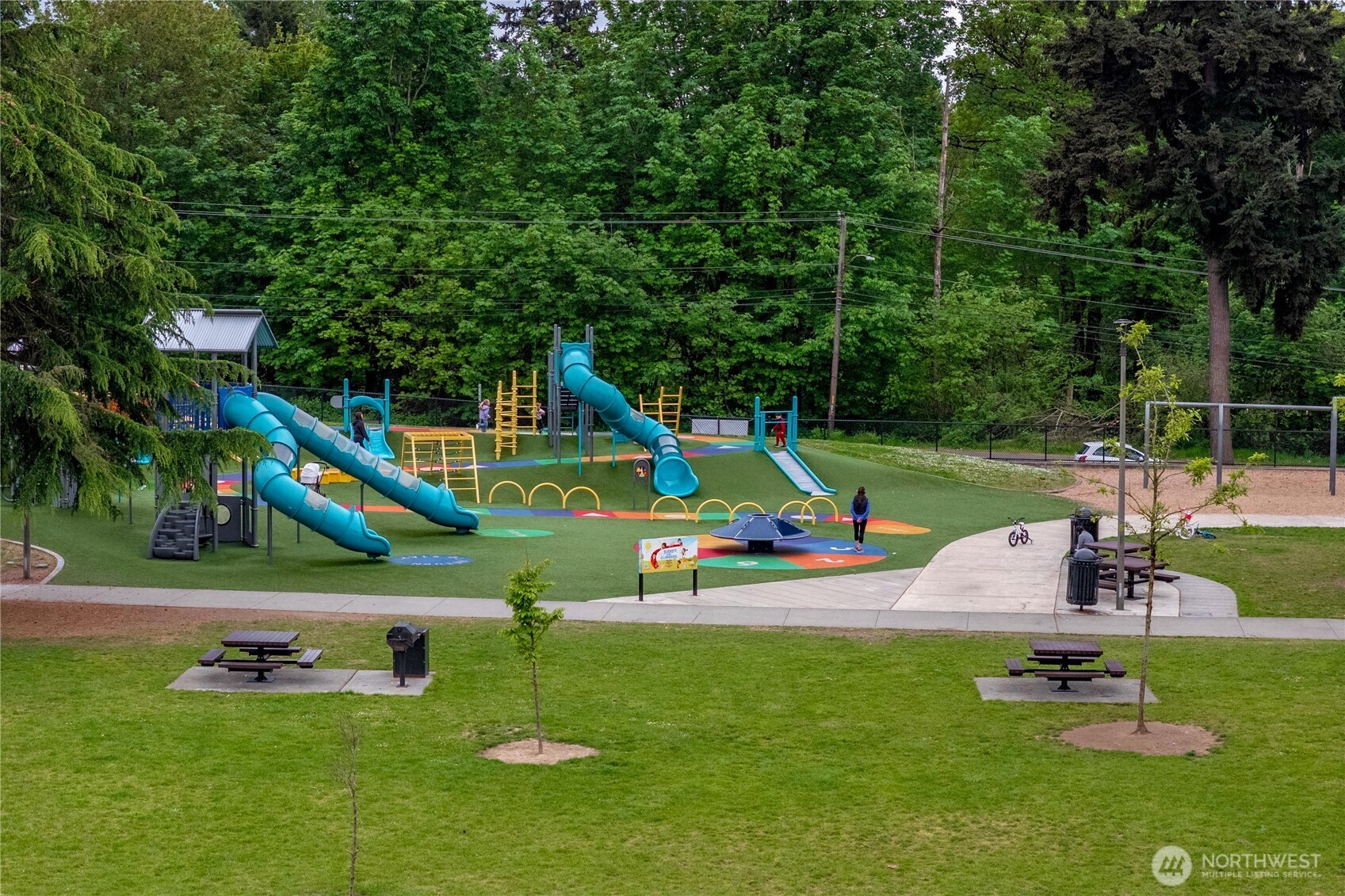 3811 South 255th Place Kent, WA 98032 - Photo 29 of 30 a view of a park with slide