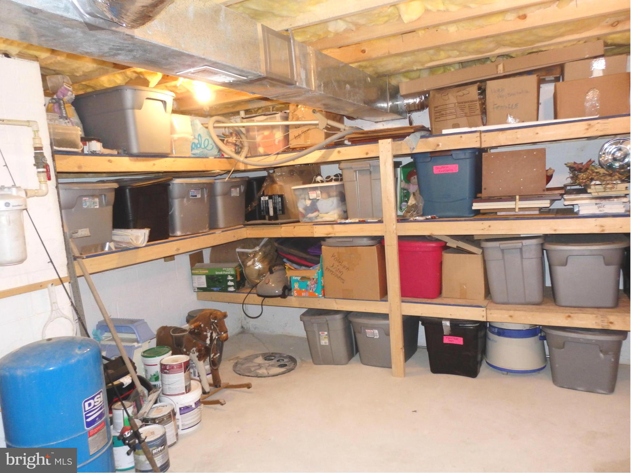 10529 White Hall Road Hagerstown, MD 21740 - Photo 19 of 29 Basement holds mechanicals and lots of storage