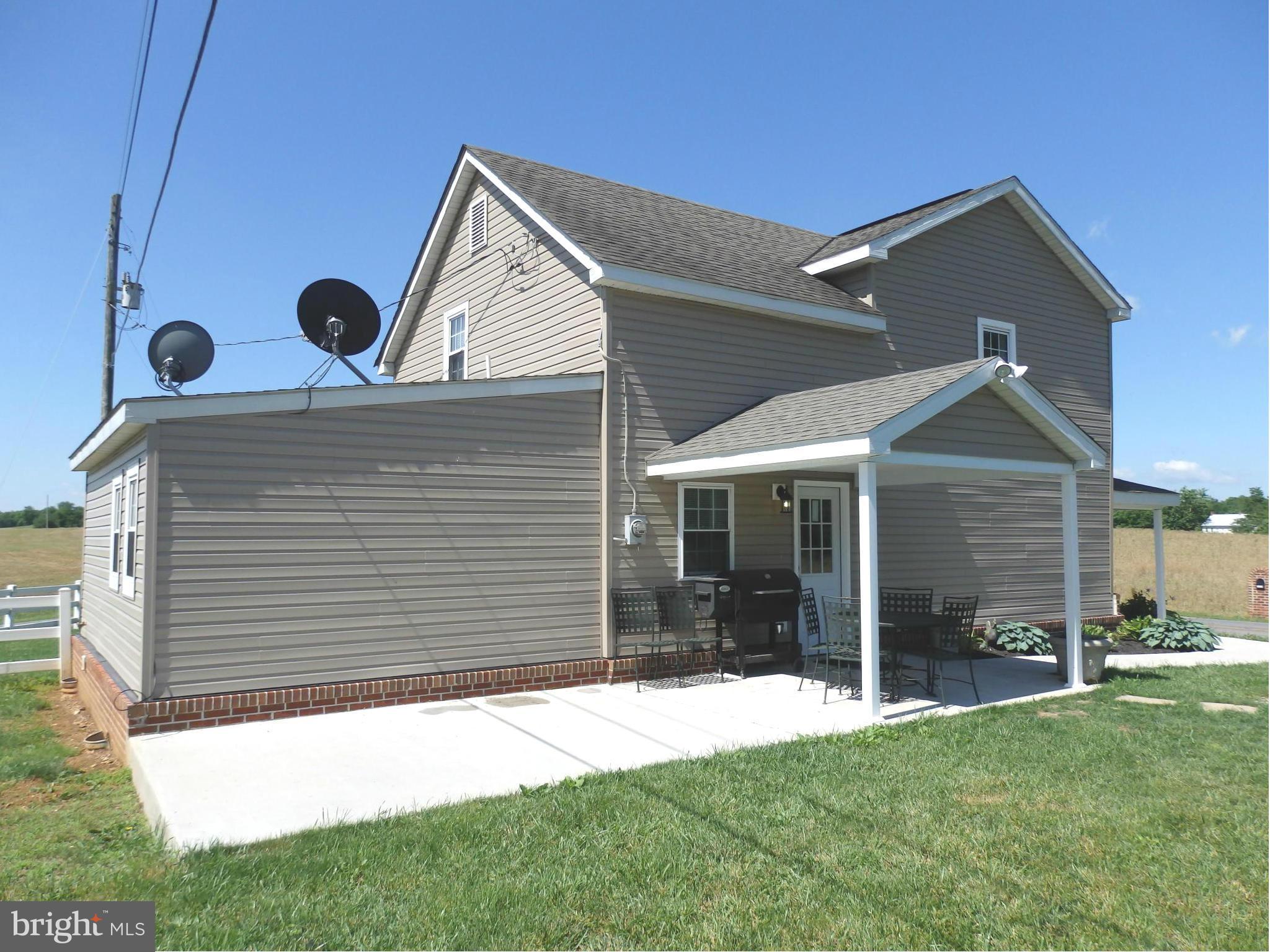 10529 White Hall Road Hagerstown, MD 21740 - Photo 23 of 29 Patio is partially covered