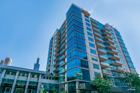 a front view of a building