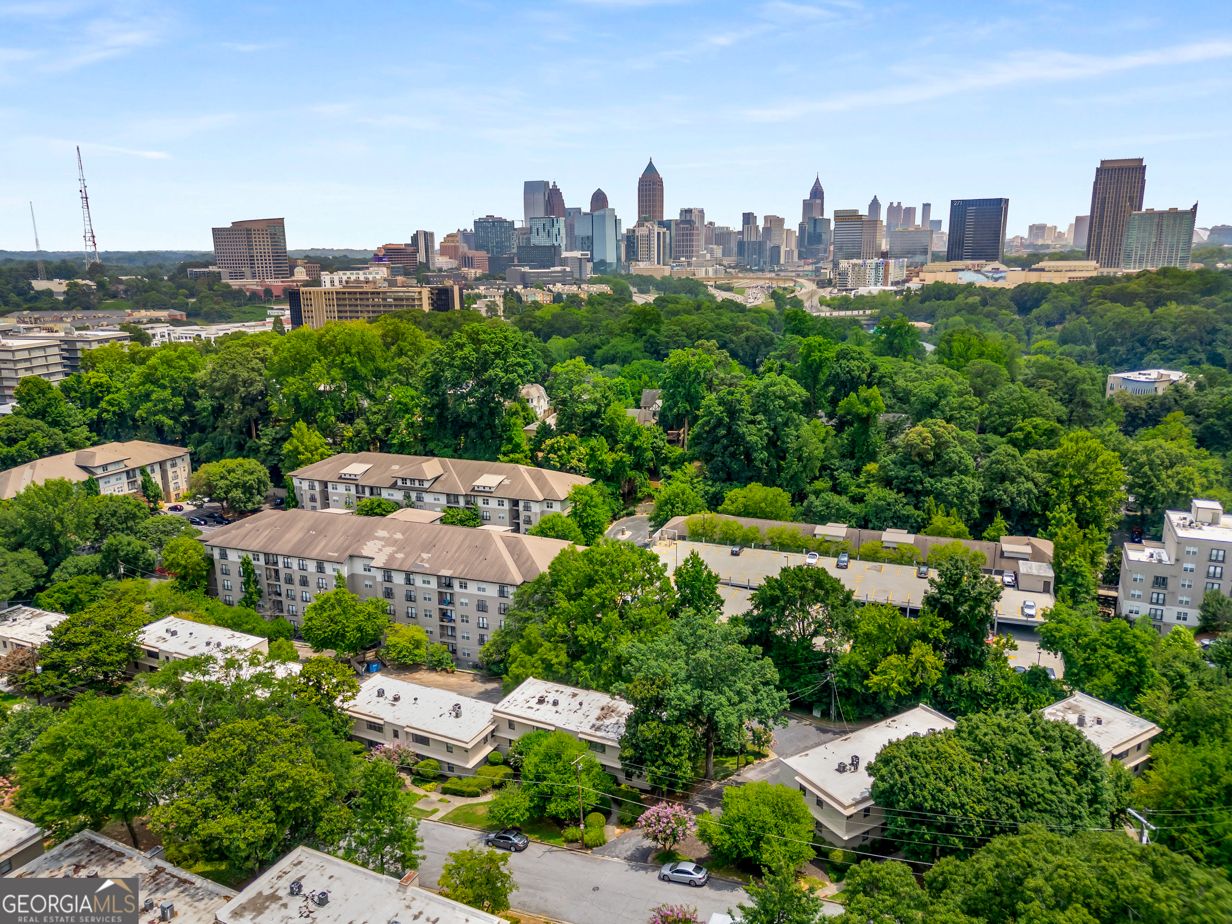 96 Ardmore Place Northwest, Unit 3 Atlanta, GA 30309 - Photo 23 of 24 a view of a city