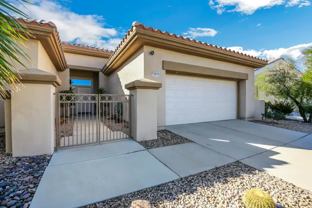 a view of a house with a space