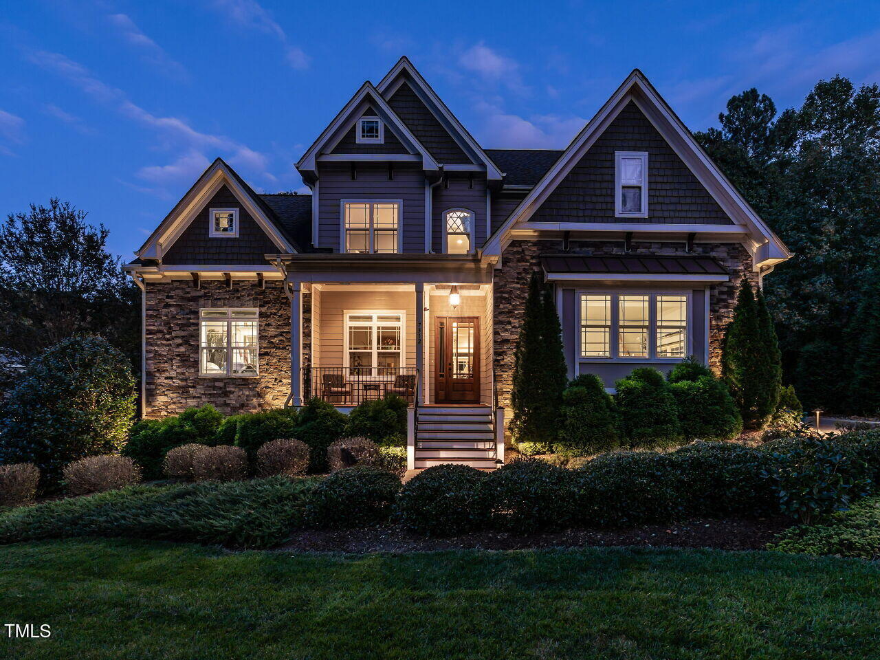 7312 Ridgeline Drive Raleigh, NC 27613 - Photo 1 of 83 023-1280x960-front-night