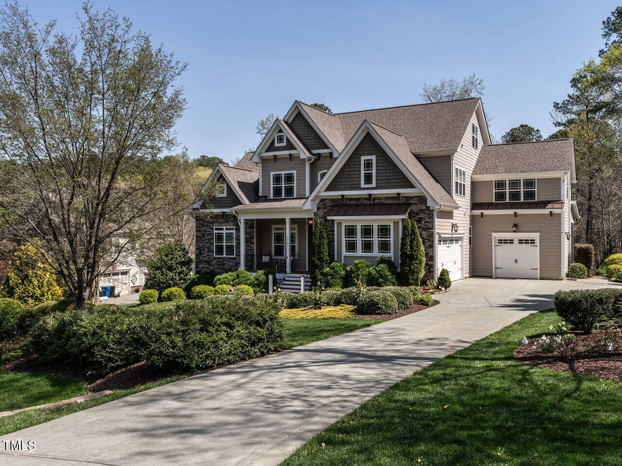 7312 Ridgeline Drive Raleigh, NC 27613 - Photo 3 of 83 a front view of a house with a yard