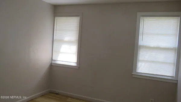 a small space with a window