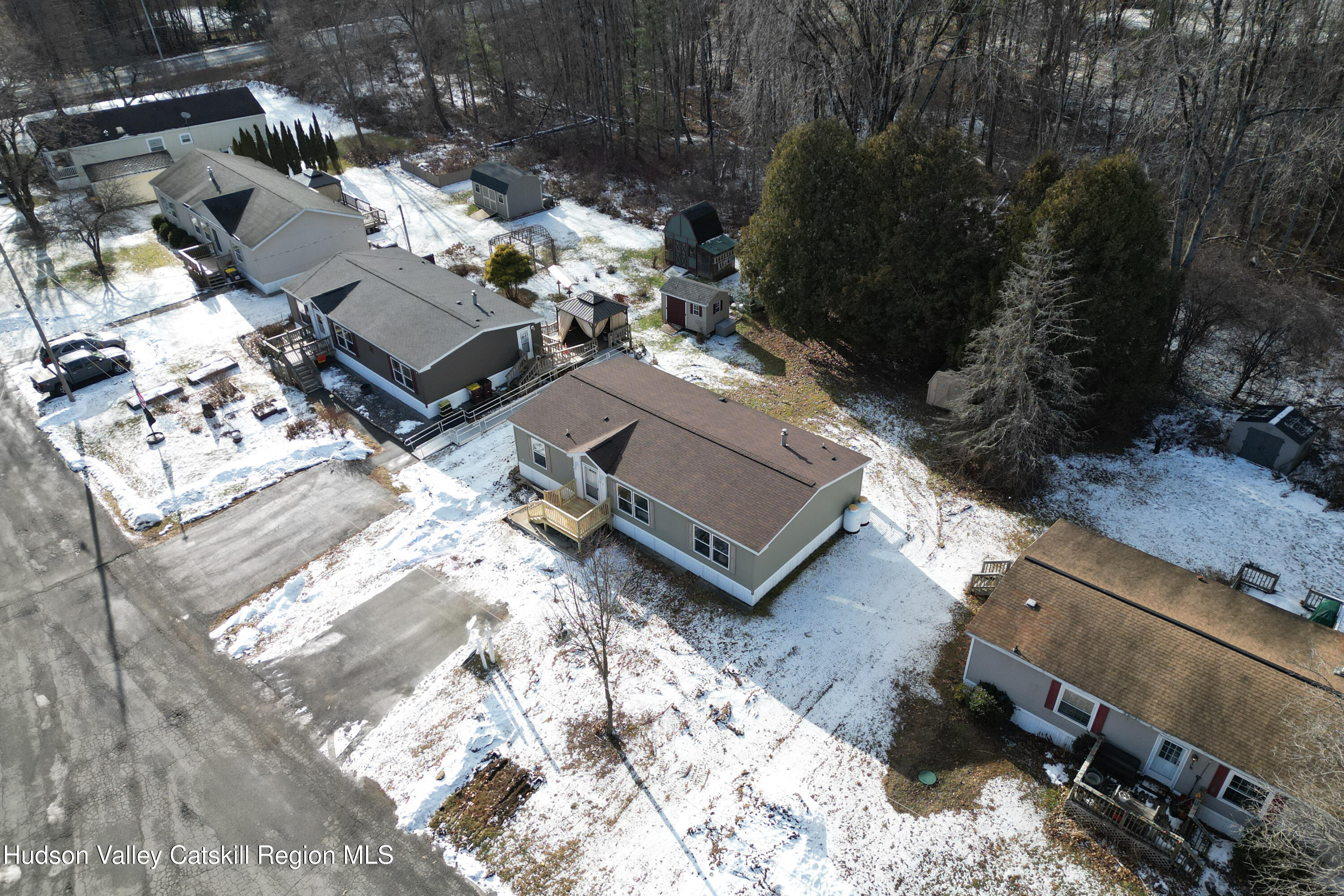 3701 Galway Road, Unit 5 Ballston Spa, NY 12020 - Photo 3 of 47 an aerial view of a house with a yard