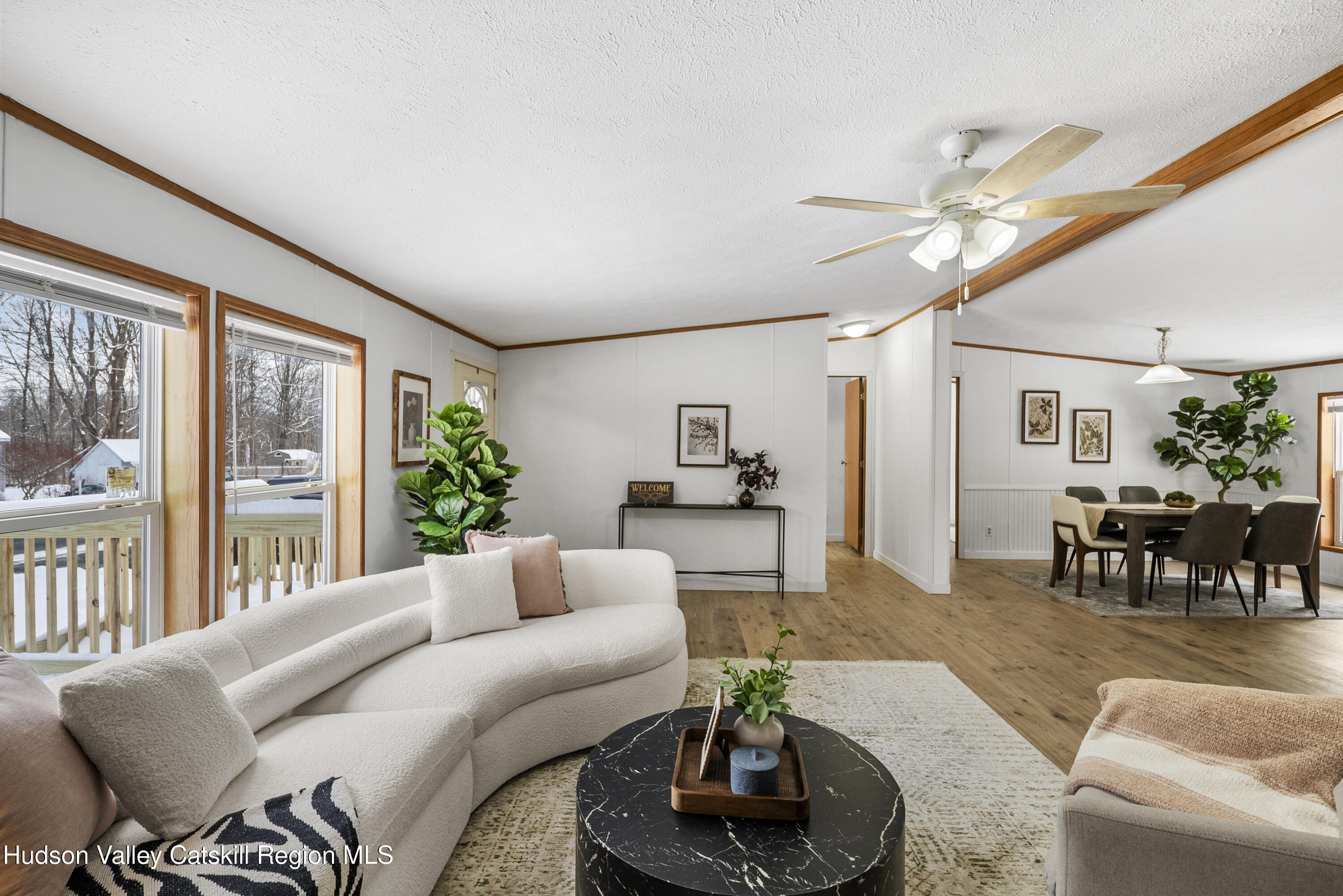 3701 Galway Road, Unit 5 Ballston Spa, NY 12020 - Photo 7 of 47 a living room with furniture and a large window