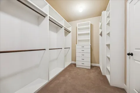 a view of walk in closet