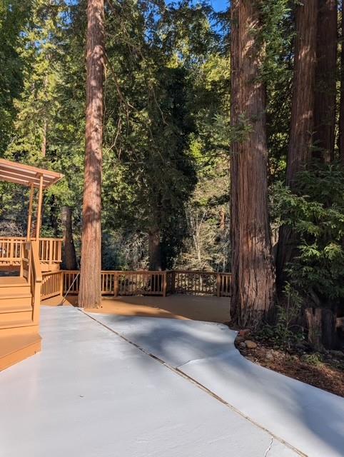 265 Brown Gables Road, Unit 11 Ben Lomond, CA 95005 - Photo 33 of 50 a view of outdoor space with garden