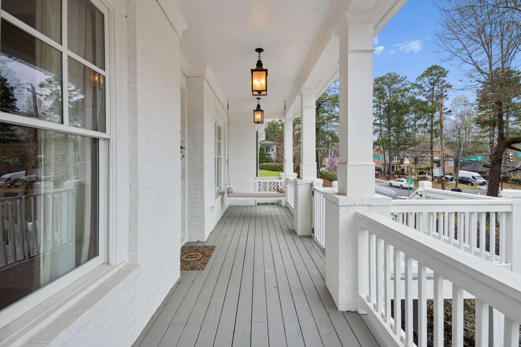 2561 Thompson Road Northeast Brookhaven, GA 30319 - Photo 3 of 47 a view of a balcony with wooden floor