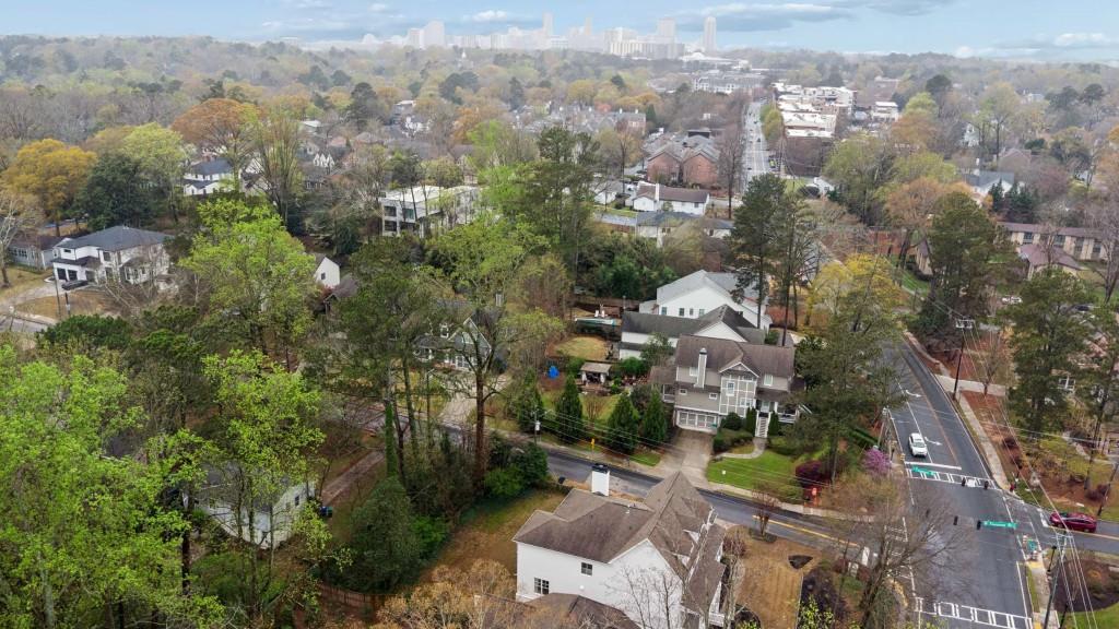 2561 Thompson Road Northeast Brookhaven, GA 30319 - Photo 42 of 47 an aerial view of a city with lots of residential buildings