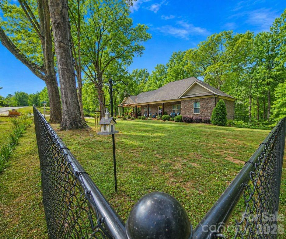 699 Sellerstown Road Cherryville, NC 28021 - Photo 4 of 22 a view of a garden from a balcony