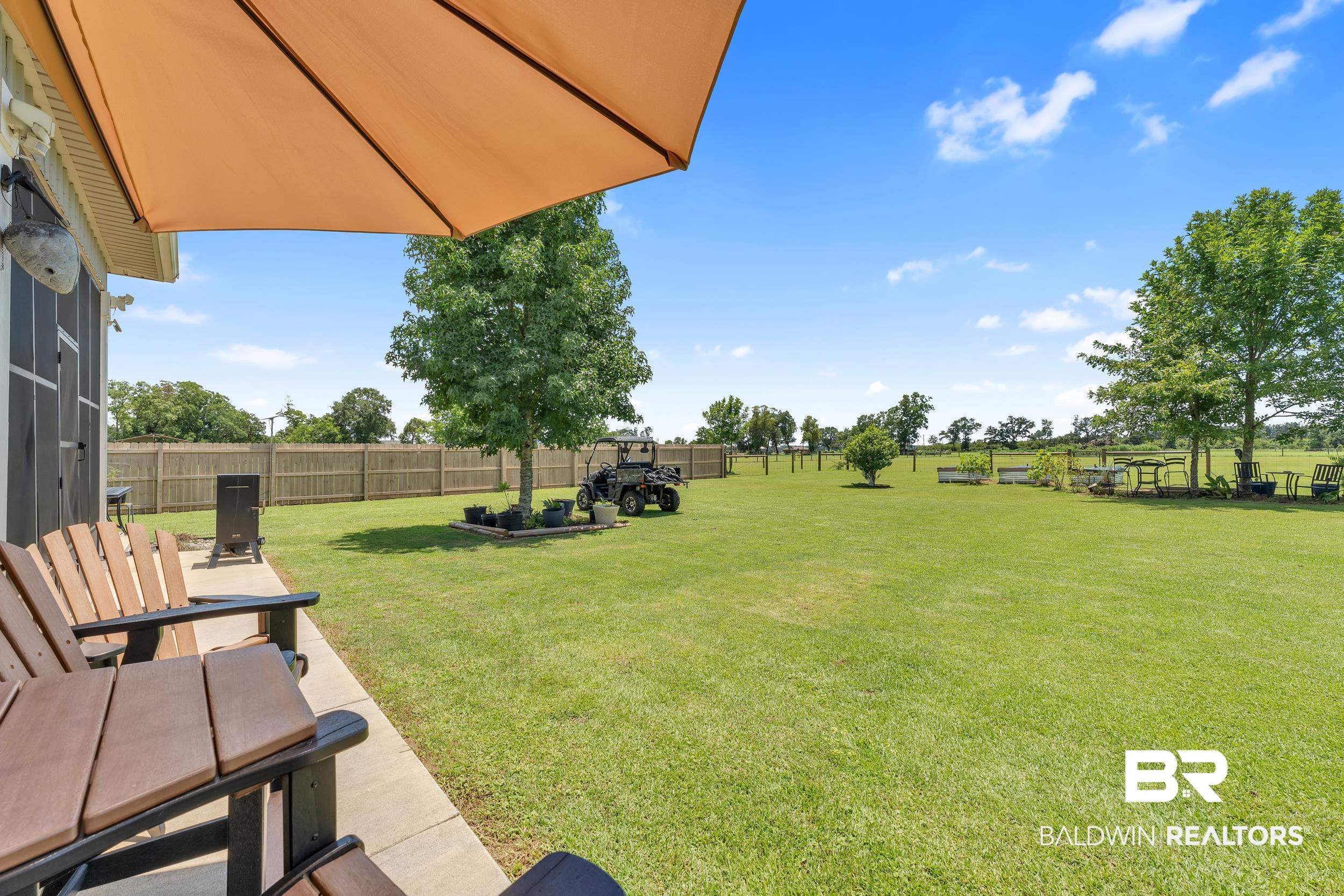 28918 Comstock Road Elberta, AL 36530 - Photo 18 of 53 View of fenced backyard