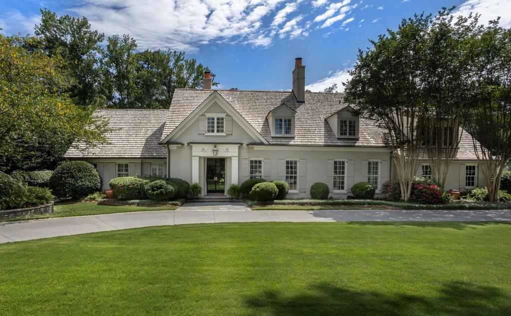 3741 Dumbarton Road Northwest Atlanta, GA 30327 - Photo 2 of 41 a front view of a house with a yard