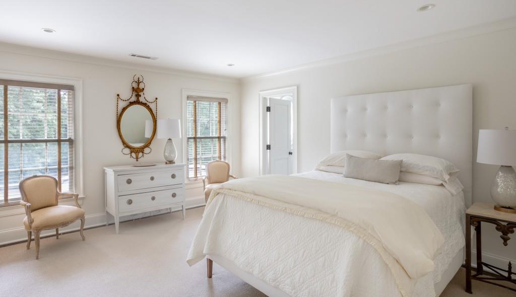 3741 Dumbarton Road Northwest Atlanta, GA 30327 - Photo 24 of 41 a bedroom with a bed a couch and dresser