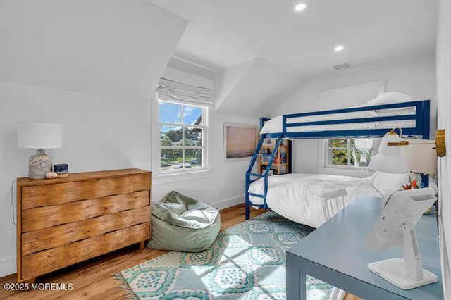 a building exterior with furniture