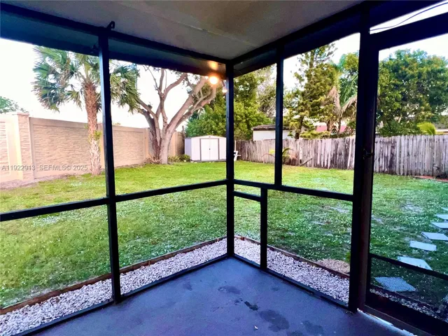 a view of outdoor with a big yard