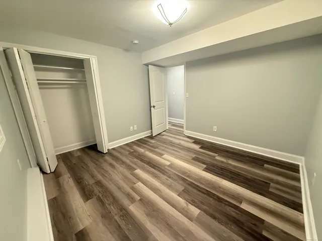 a view of wooden floor