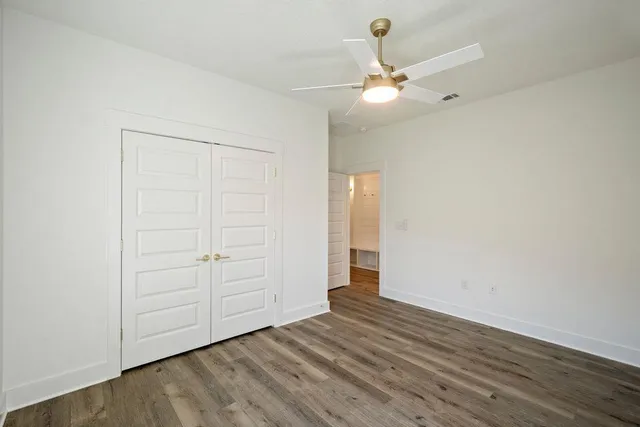 wooden floor in an empty room