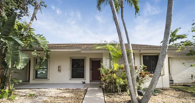 a view of a entryway front of house