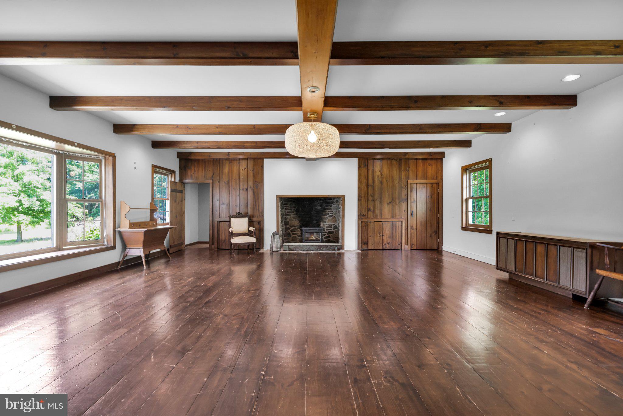 1350 Old Plains Road Pennsburg, PA 18073 - Photo 10 of 72 Spacious room with rustic charm.