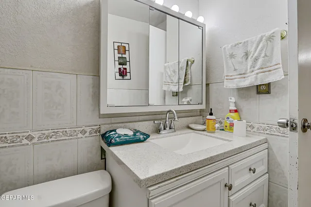 a view of a room with baby toys