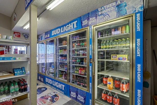 a view of a storage & utility room