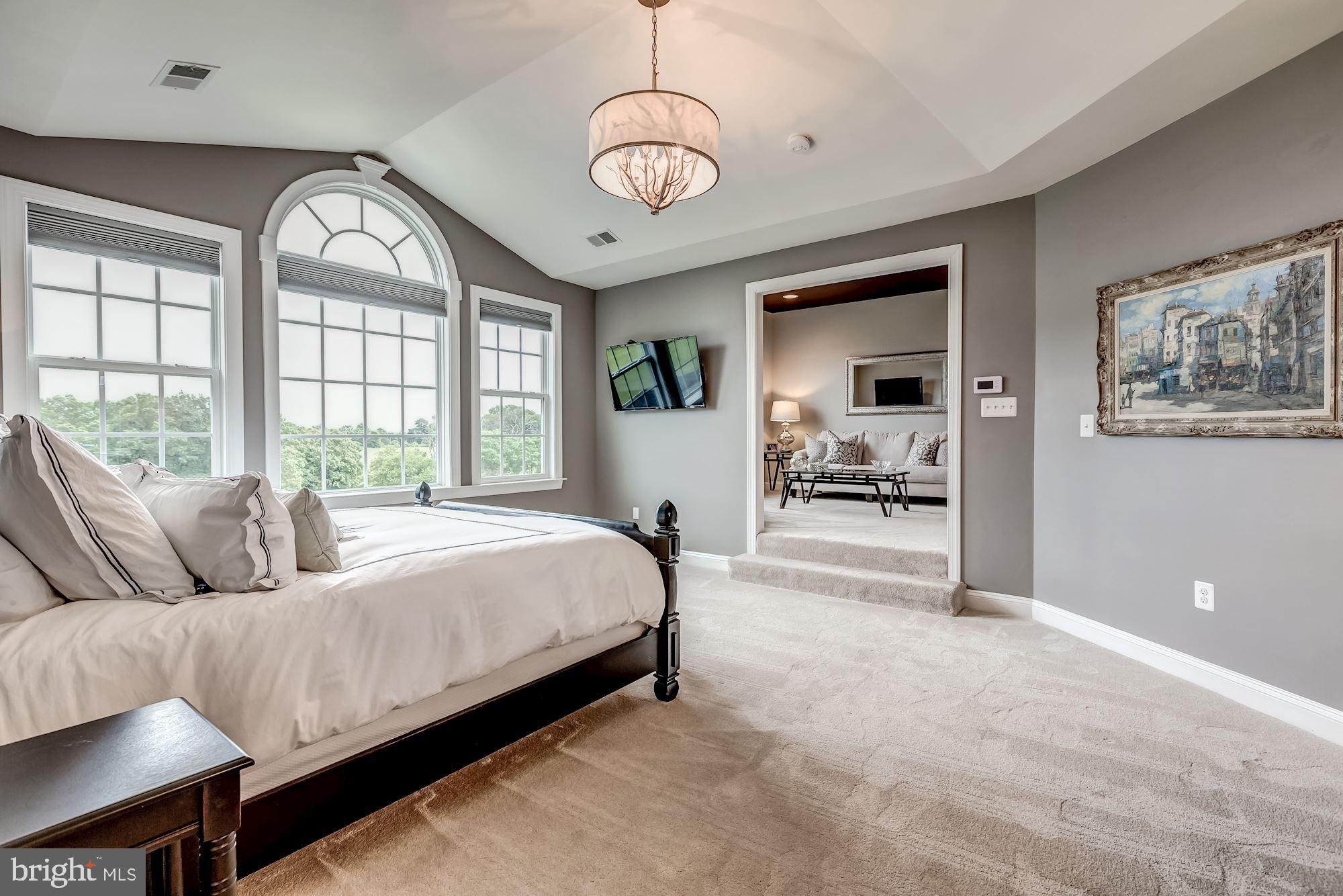 18638 Wild Raspberry Drive Purcellville, VA 20132 - Photo 23 of 49 Master Bedroom with View of Sitting Room