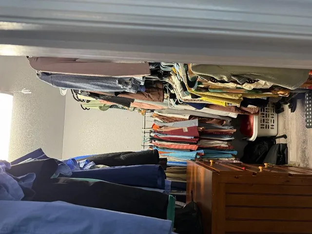 a view of storage and utility room