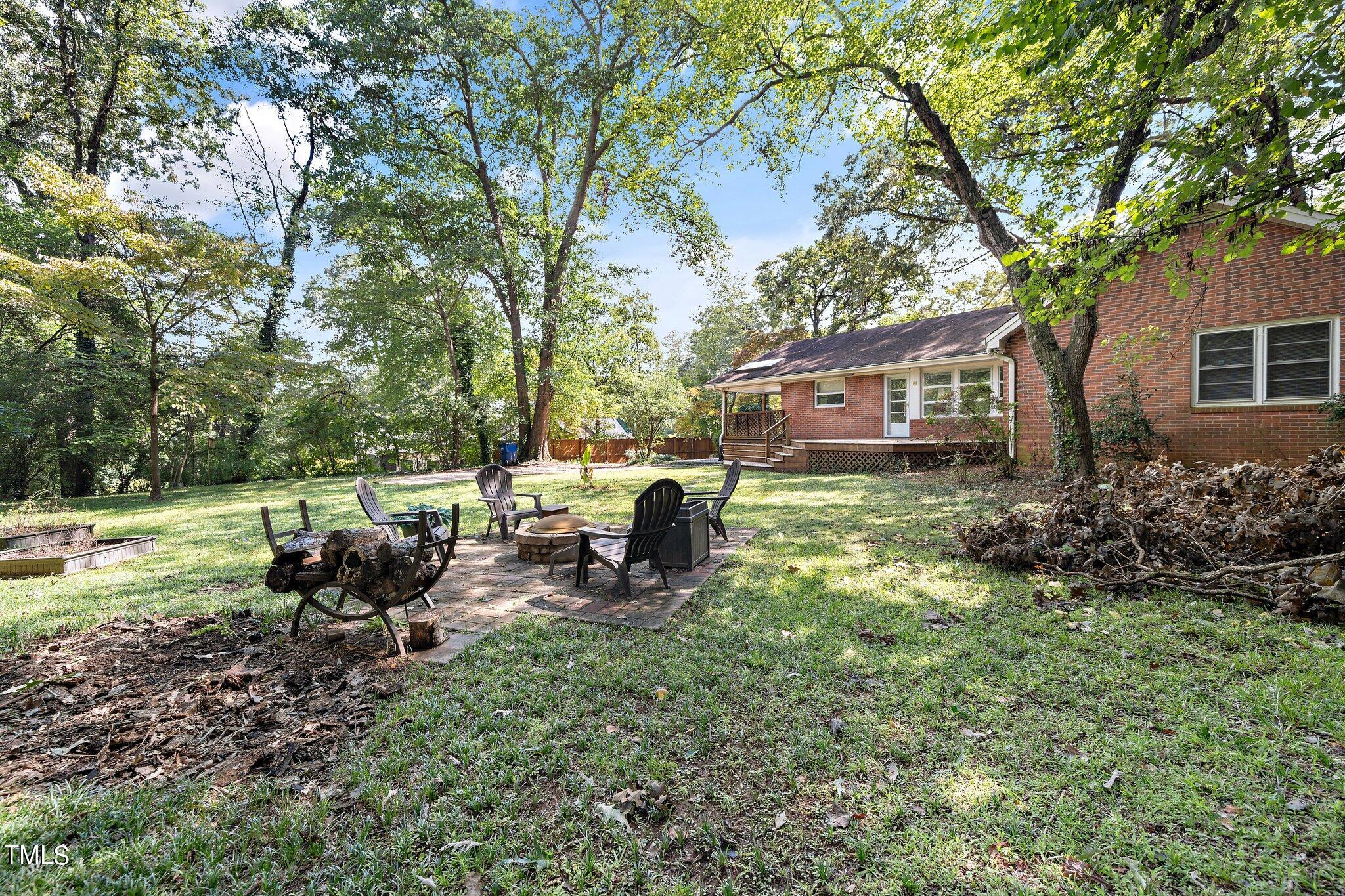 3236 Lewis Farm Road Raleigh, NC 27607 - Photo 4 of 10 back yard